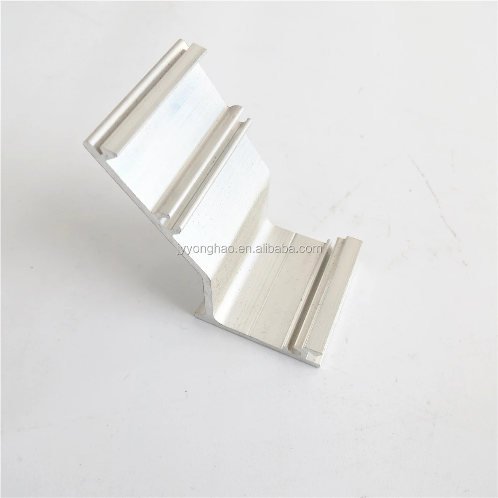 Custom Silver Anodized Aluminum Extrusion Clamp For Louver,Window Shades Accessories Buy