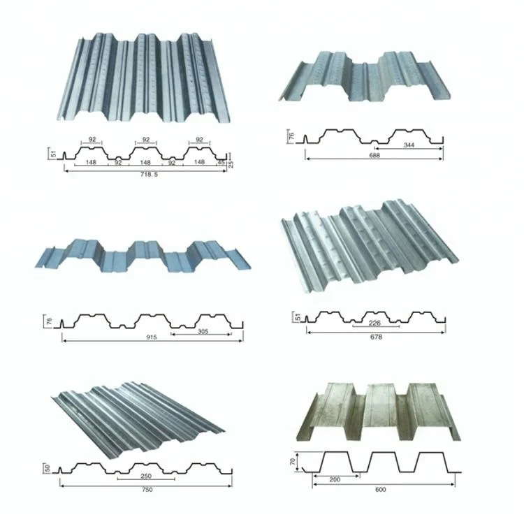 Decking Floor Sheet Cold Roll Forming Machine