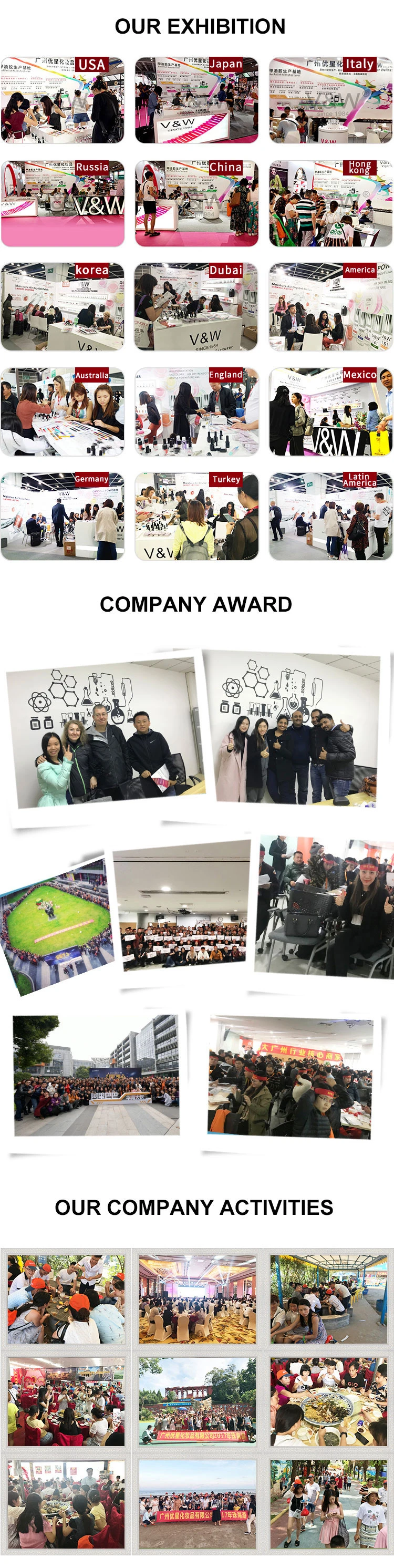 OEM 3 in 1 nail Gel match Acrylic Dip Powder and Polish color set