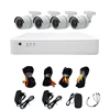 4CH 5MP Video Security System H.264 AHD 4CH CCTV DVR Kit 4 Cameras