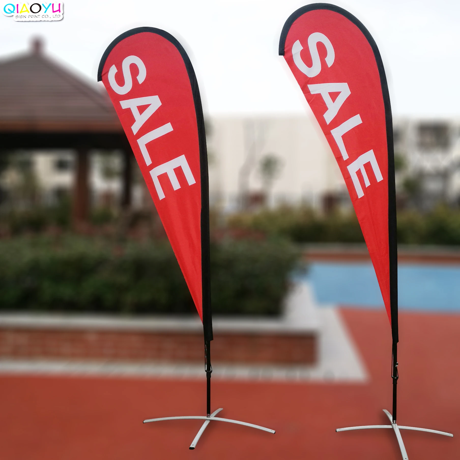 Cheap Mini Fiberglass Pole Beach Teardrop Flag Banner For Sale Buy