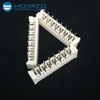 Pitch 1.25mm FFC FPC Connector non zip dip double contacts straight type connector-fpc / ffc