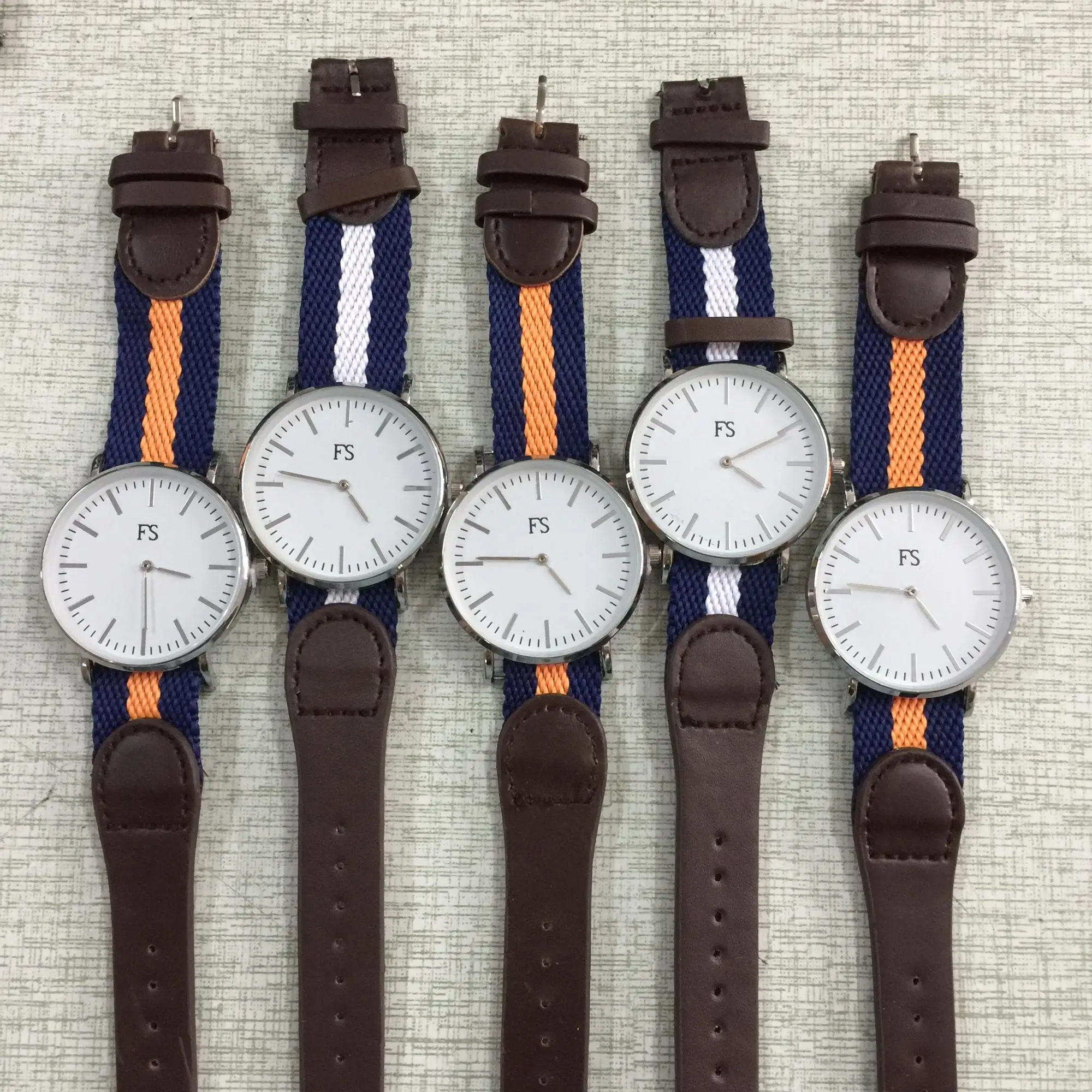 Wrist Watches Man Chronograph Custom Logo Brand Name Oem Watch