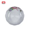 Custom OEM Melamine Lotus flower Shape Soup Bowl with internal thread