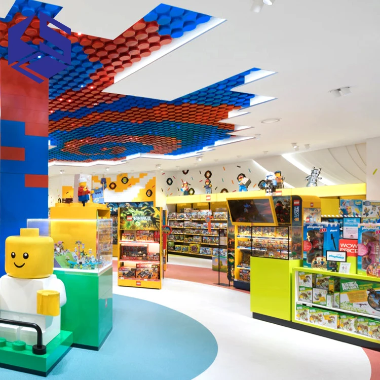 Lovely Retail Toy Shop Interior Design Wooden Toy Store Display For ...