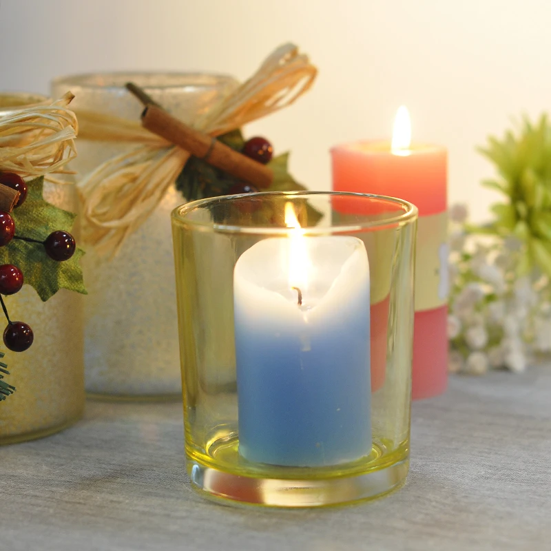 Popular 10oz Colored Candle Jars Glass Buy Black Glass Candle Jar