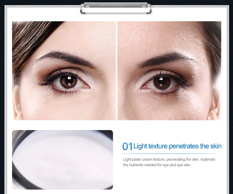 OEM The Most Effective remover wrinkle Firming Eye Cream for dark circle and dryness