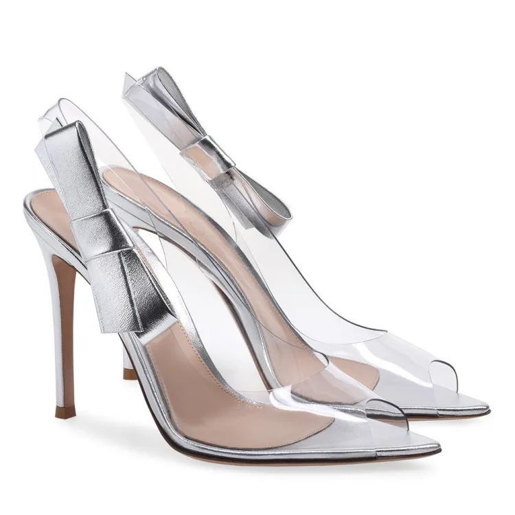 pointed open toe sandals