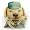 RAINHOU creative products 2019 MDF wooden pig animal shape home wall art decor clock for living room