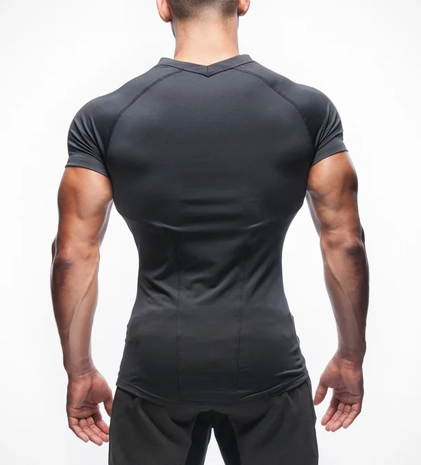 Cool Gym Wear Men's 90% Polyester 10% Spandex T Shirt Custom ...