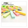 China price 3*3*1/4 inch 75gsm color paper sticky notes