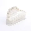 New arrival women hair dressing glitter diamond female daily supplies/express large white hair claws/fancy hair claw clips