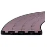 conveyor corner track for side flex chain