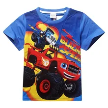 2015 boy s t shirt Spiderman 100 cotton short sleeved t shirt printing children s cartoon