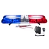 47 inch 12V 260W red blue police emergency led warning lightbar light bars with built in speaker amplifier and siren