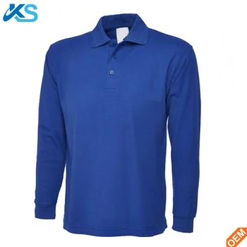 camisas polo de manga larga