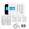 DIY High quality touch keypad GSM+GPRS tracker auto alarm system burglar WIFI alarm with low battery remind motion sensor
