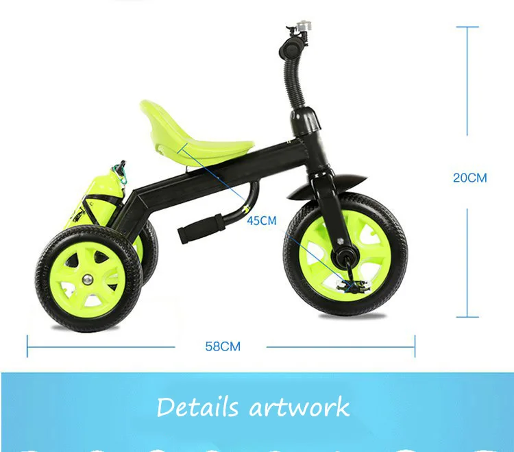 Top Quality Kids Ride On Car Toy Three Wheels Kids Trike Bike Cheap ...