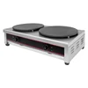 Stainless Steel Electric Crepe Maker/Double Pancake Maker/Bread Maker EM-2