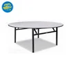 STOCK GOODS PRICE HOTEL COMMERCIAL FURNITURE ROUND FOLDING TABLES AND CHAIRS USED FOR RESTAURANT