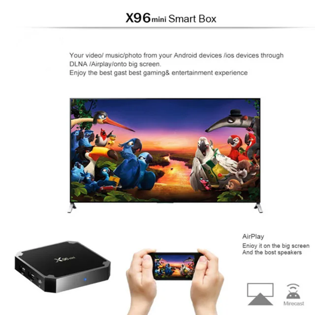 2018 Hot Selling Android 7.1.2 Tv Box X96 Mini Amlogic S905w 2g/16g Quad  Core Sex Video Porn Player Android Tv Box - Buy Sex Video Porn Player  Android Tv Box Product on