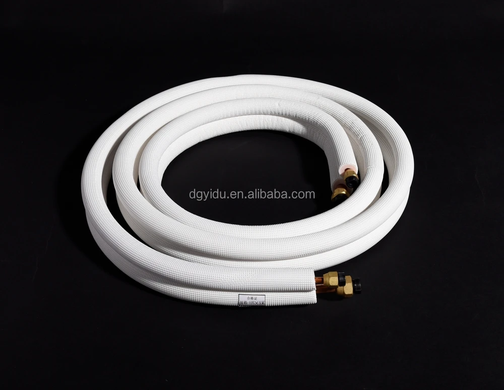 Coated Flexible White Air Conditioning Insulation Copper Pipe Buy