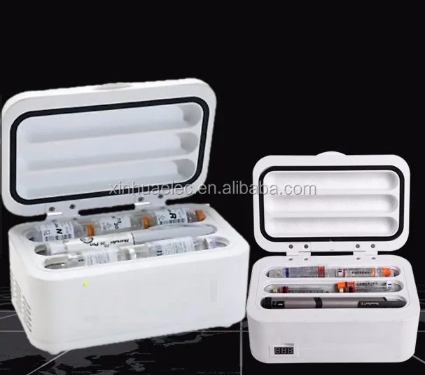 Portable Usb Mini Cooler For Medicine Or Insulin With Battery Into The