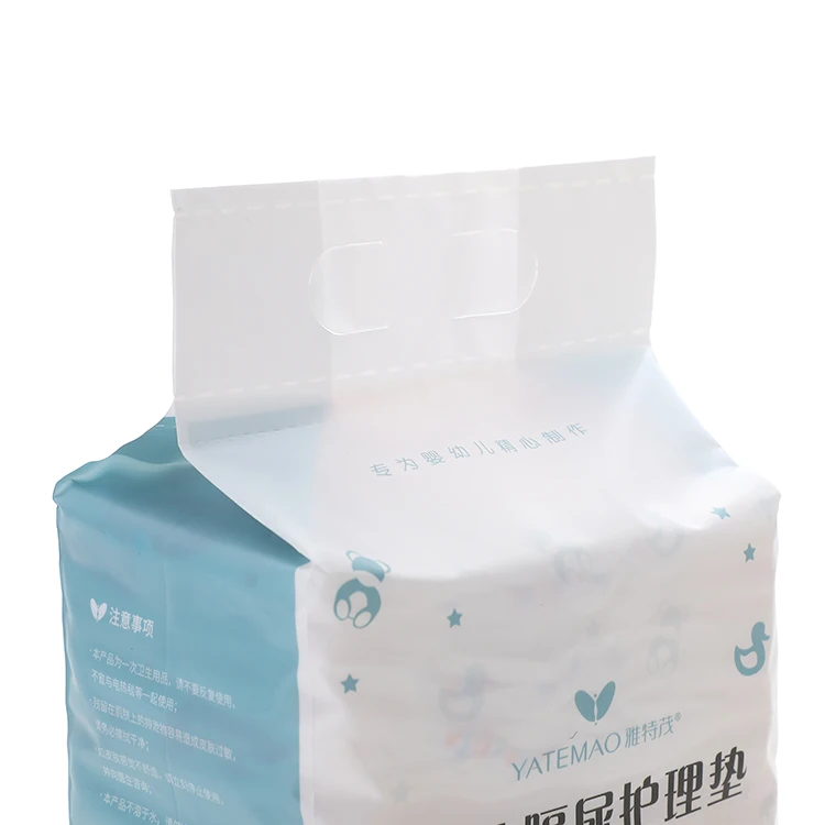 Wholesale Disposable Wet Nappy Packaging Baby Diaper Plastic Bag With