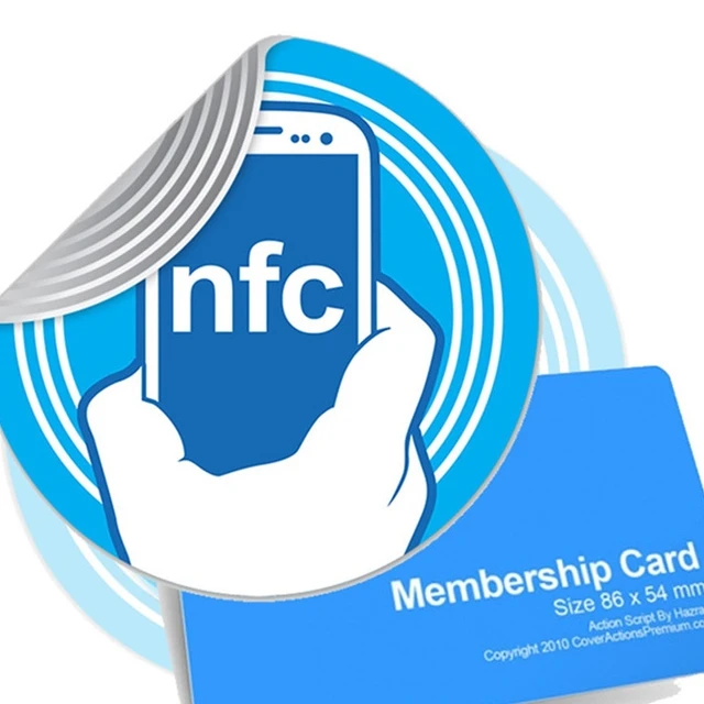 56mhz smallest square hf inlay nfc paper tag /mini rfid tag