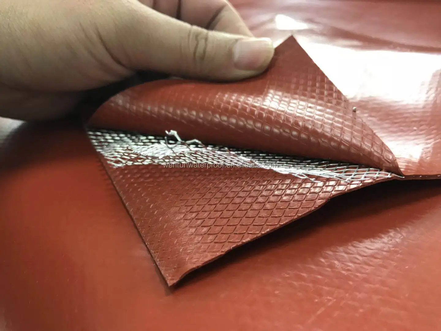 Roof Self Adhesive Aluminium Mesh Flashing Tape Flashband