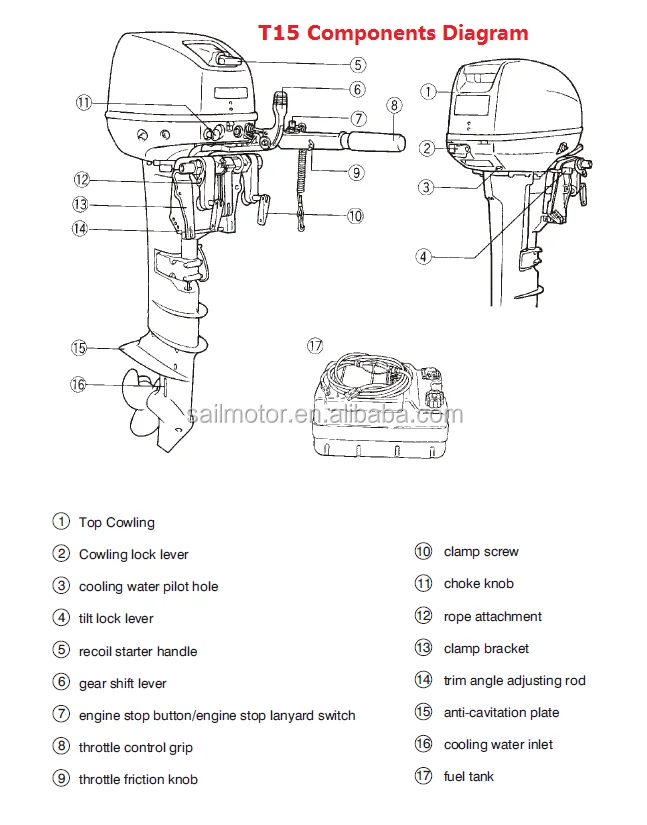 force boat engine parts