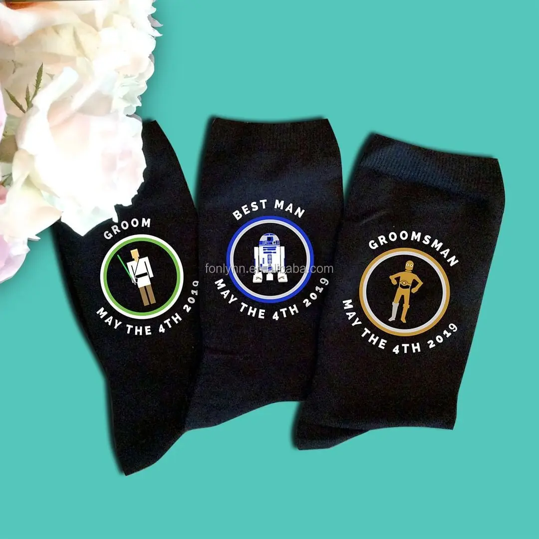 women socks with writing custom text funny socks