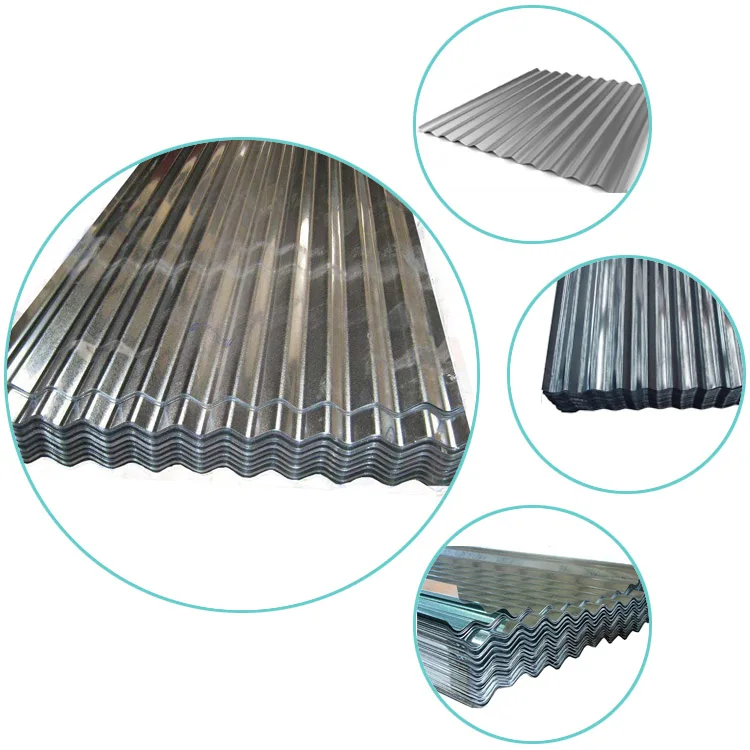 Standard Size Of Zinc Coated Galvanized Corrugated Gi Roofing Sheets