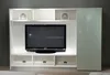Huaxu Living Room Furniture TV Modular Unit 4 Division White