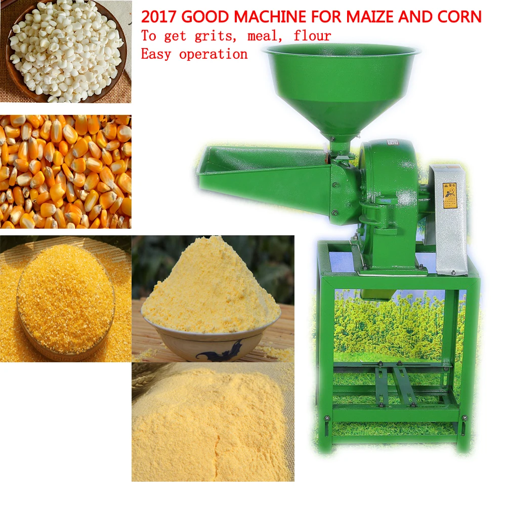 Commercial Maize Grinder Grinding Corn Electric Corn Grinder Machine