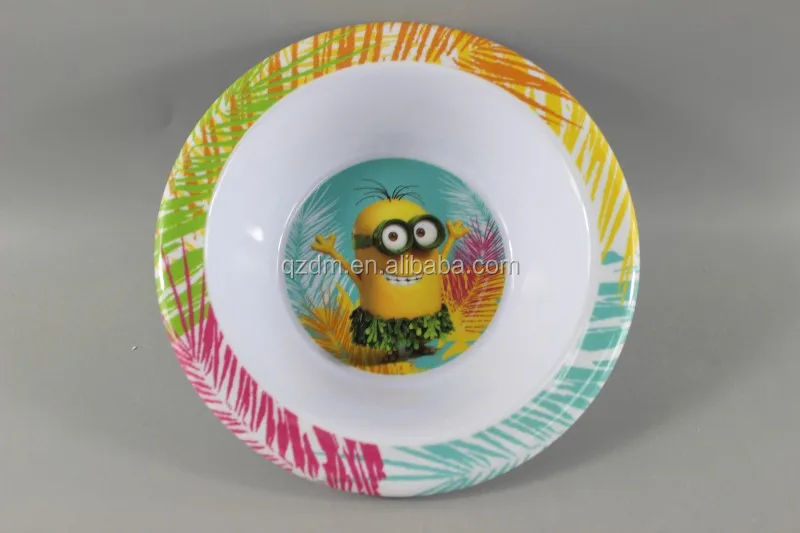 100% Melamine Kid's Bowl ,Kid's lunch bowl FDA and LFGB