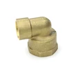 Brass Plumbing Pipe Fittings F*F 90 Degrees Elbow
