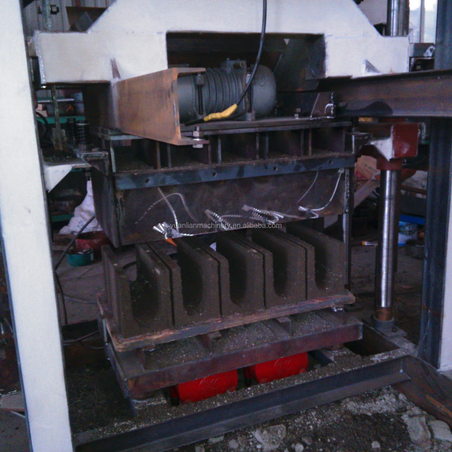 Cinder Block Machine Qtj435b2 Habiterra Interlocking Block Making Machine Buy Cinder Block
