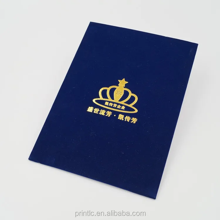 China Reliable Supplier Velvet Customized Graduation Diploma