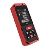 measure distance meter infrared electronic ruler hand held laser range finder four lines of illumination display