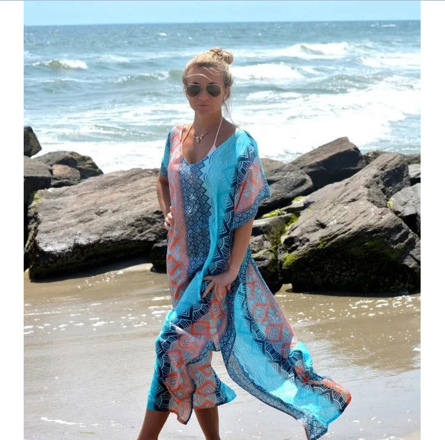 chiffon bathing suit cover up