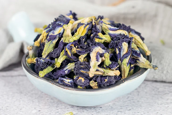 Dropship butterfly pea flower dried blue color butterfly pea tea - 4uTea | 4uTea.com