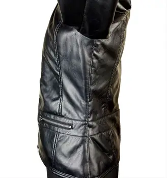 Frauen Buy Daft großhandel Frühling Lederjacke Pu Lederbekleidung Damen Europäischen Großhandel Punk Motorrad Leder pu Kleidungdaft Lederjacke sdxthrQC