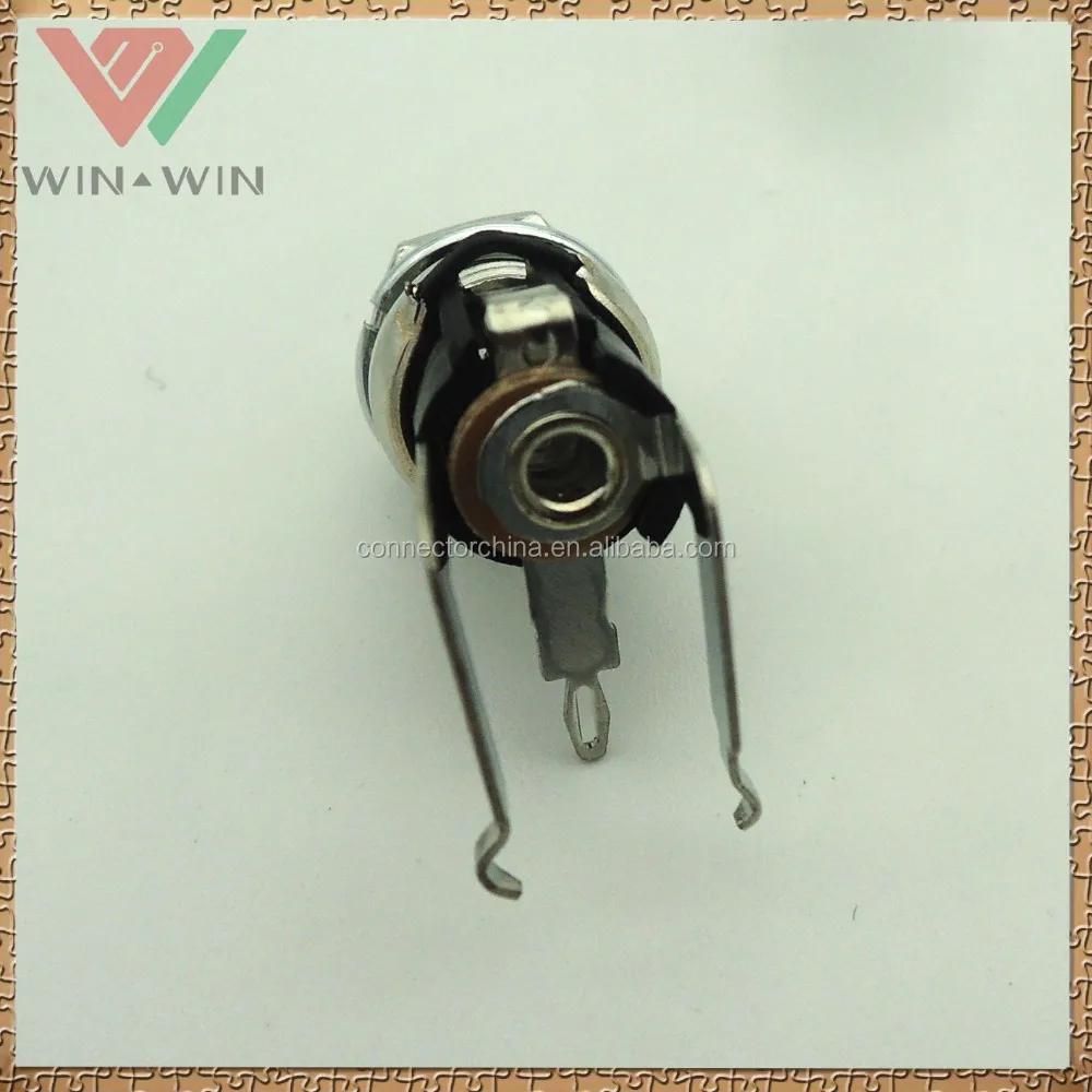 High quality audio Female Jack audio cable 3.5mm jack female 3pin 4pin 6.35 jack male