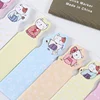 School and office stationery wholesale prices custom different shaped candy color paper divider sticky notes
