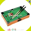 2018 Wholesale cheap kids mini wooden pool table W11A027