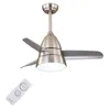 Factory supply modern design good quality decorative ceiling fan with led light