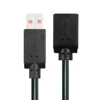 High quality New Design 2.0V USB extension cable male to female for computer/ all types of electronic products OD5.0