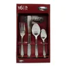 tumbling polished flatware set 16pcs in color box wholesale