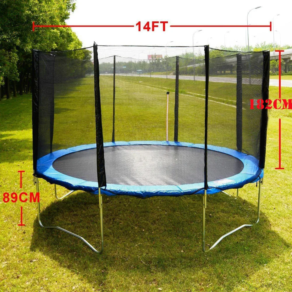 14ft Trampoline Tent With Safety Net Buy Trampoline Price,Biggest